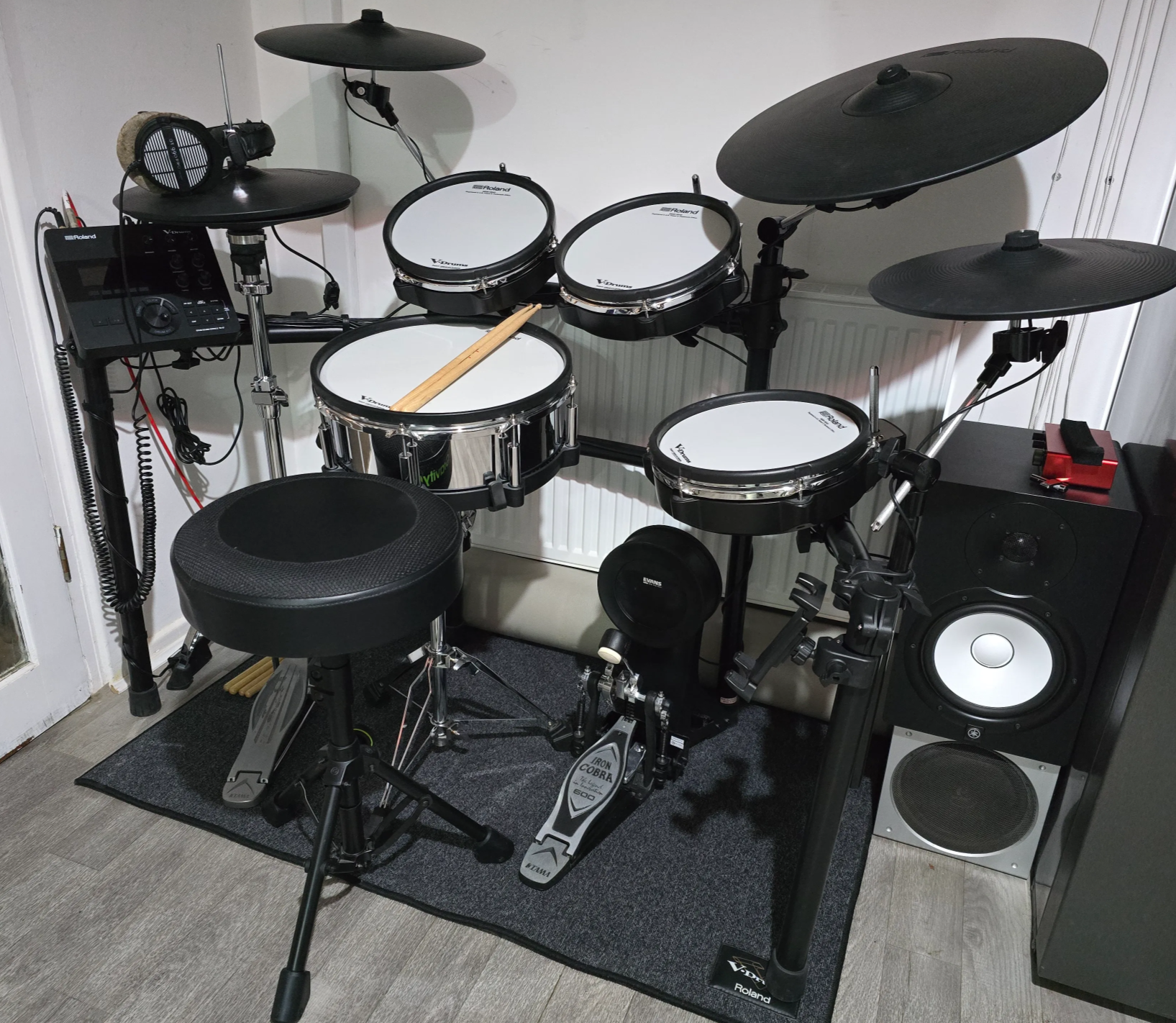 Robert&#x27; drumkit