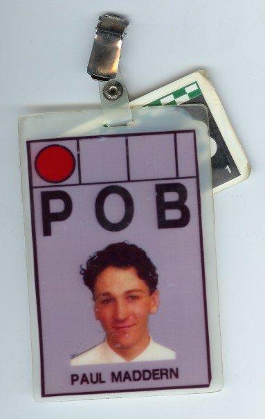 My LIFFE Trading Floor Badge (from 1993)